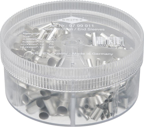 Set papuci de cablu, 150 papuci izolati, 97 99 905, KNIPEX - sefira.ro