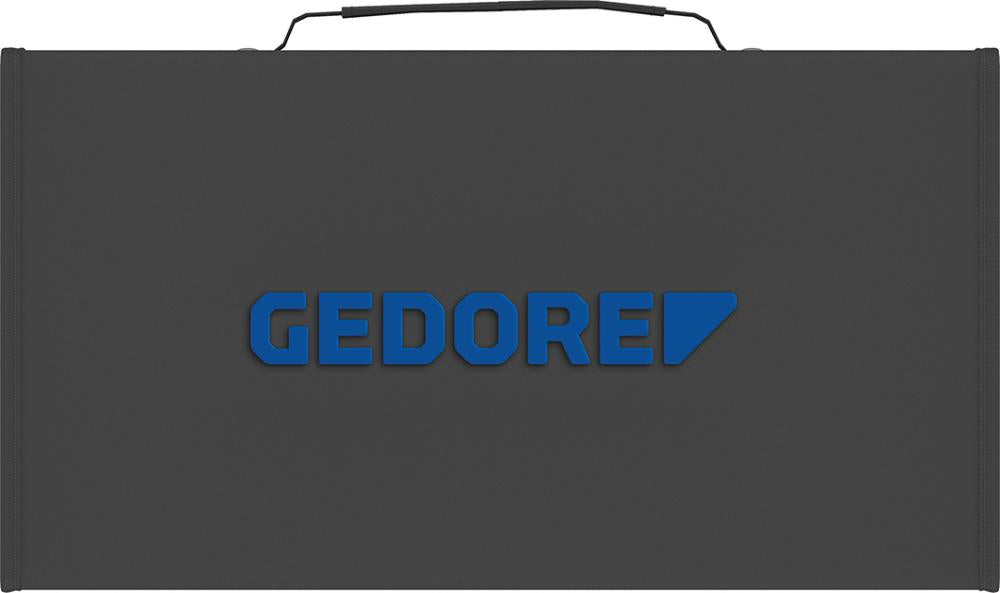 Set chei tubulare 1/2", dimensiuni 10 - 32 mm, profil C, 16 buc, in husa textila, GEDORE - sefira.ro