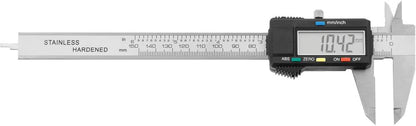 Digital caliper for left-handed people, 150mm, FORTIS