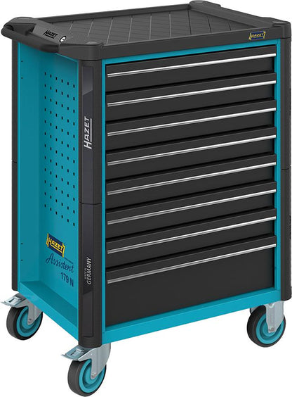 Tool cabinet, mobile, 779.5x496x915mm, 6 drawers, HAZET