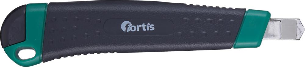 Cutter 9mm, cu 3 lame, carcasa din plastic, FORTIS - sefira.ro