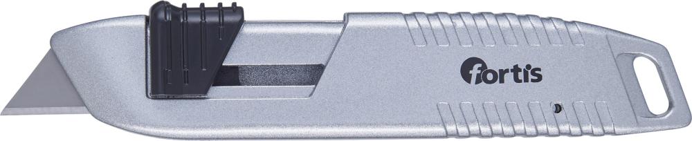 Safety cutter, 165mm, with 1 trapezoidal blade, FORTIS