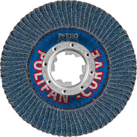 Disc lamelar X-LOCK Z SGP STEELOX pentru otel, inox, 115mm, gran.40, radial, cal - sefira.ro