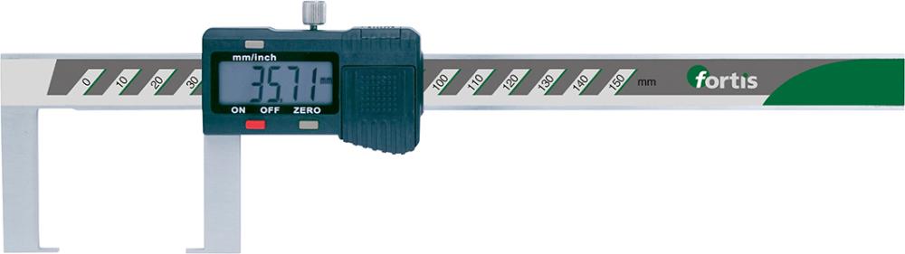 Subler digital de exterior, 150/0,01mm, FORTIS