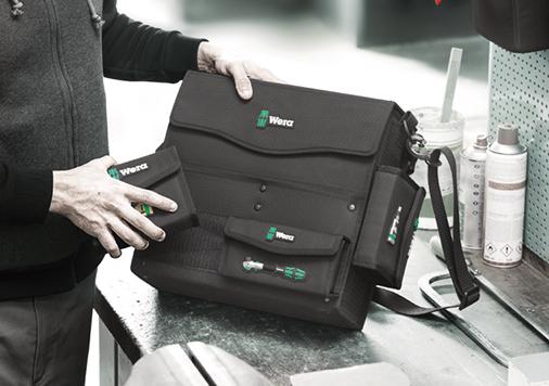 Geanta pentru scule 2Go 2 XL, 455x170x330mm, compartimentata, 05004357001, WERA - sefira.ro