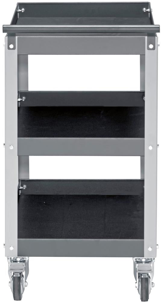 Carucior service, cu 3 polite, 684 x 469 x 820 mm, FORTIS - sefira.ro