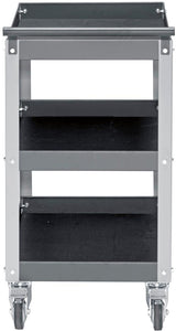 Carucior service, cu 3 polite, 684 x 469 x 820 mm, FORTIS - sefira.ro