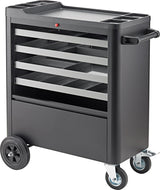 Set de incuietori cu cilindru pentru carucioare de atelier, 4 buc - sefira.ro