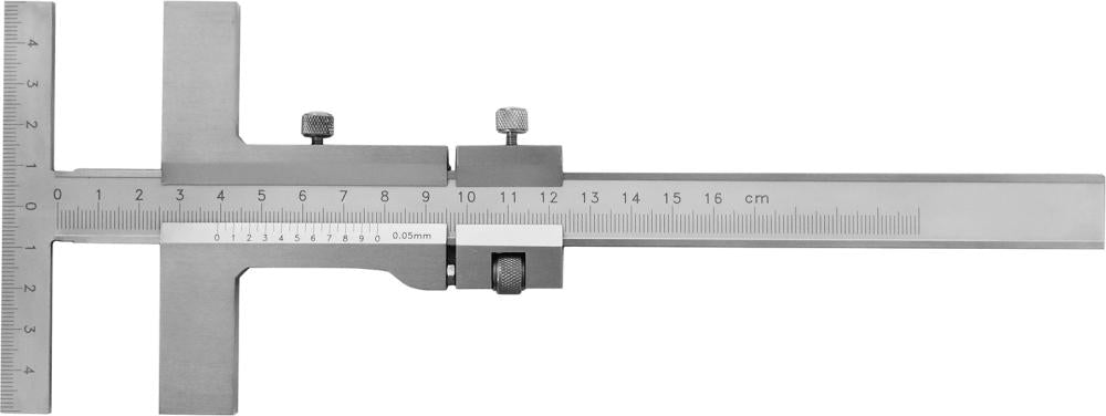 Fine adjustment scriber, 160mm, vernier 0.005 mm, FORTIS