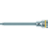 Cheie tubulara 3/8", pentru surub cu 6 canturi, 4x107mm, lung, Zyklop Nr. 8740 B HF, 05003032001, WERA - sefira.ro