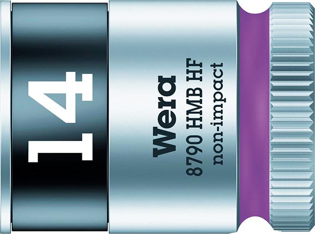 Cheie tubulara 3/8", 6mm cu funcție de fixare, Zyklop Nr. 8790 HMB HF, 05003740001, WERA - sefira.ro