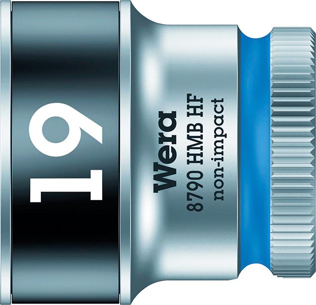 Cheie tubulara 3/8", 6mm cu funcție de fixare, Zyklop Nr. 8790 HMB HF, 05003740001, WERA - sefira.ro