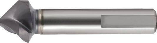 SpyroTec HSS-E taper tap, 90°, TiAIN, convex cutting edge, shank with 3 flat faces, Ø 6.3mm, GUHRING