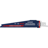 Panza pentru ferastrau sabie S 956 DHM, pentru demontarea ferestrelor, 150 mm, pas dantura 4.3 mm, 2608900385, BOSCH - sefira.ro