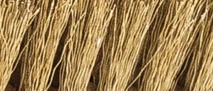 Perie de sarma, mini, din alama, tip oala, cu coada 3mm, diam.15mm, sarma 0.1mm, ondulata, LESSMANN - sefira.ro