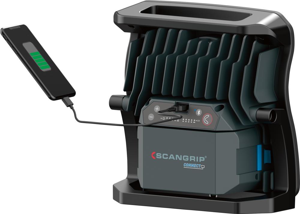 Akku-Arbeitsleuchte NOVA 10 CONNECT 1000-10000Lumen ohne AkkuSCANGRIP - sefira.ro