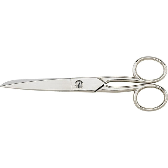 Allzweckschere 150mm vernickelt, runde Griffaugen KIESEL - sefira.ro