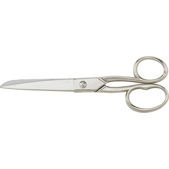 Allzweckschere 180mm vernickelt, 1 rundes und 1 langes Griffauge KIESEL - sefira.ro