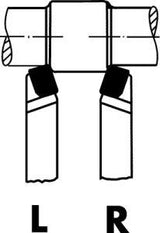 Cutit de strung drept, 10x10x90mm, pe dreapta, DIN4971, WILKE - sefira.ro