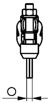 Dispozitiv de fixare orizontal, picior perpendicular, zincat, marime 0, AMF - sefira.ro