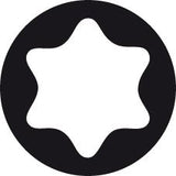 Cheie tubulara 3/8", E 5, pentru suruburi TORX® exterior, Nr. TX 30 E 5, GEDORE - sefira.ro