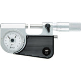 Micrometru de precizie, cu cadran, 0-25mm, ax Ø 7.5mm, pas 0.5mm, HELIOS PREISSER - sefira.ro
