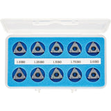 Set placute filetare ISO-KEMB, 16ER, 10 bucati, exterior - sefira.ro