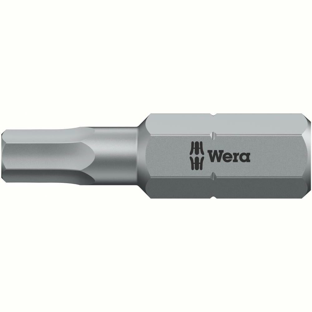 Bit dur 1/4", 1,5 x 25 mm, hexagonal, DIN3126, 05056303001, WERA - sefira.ro