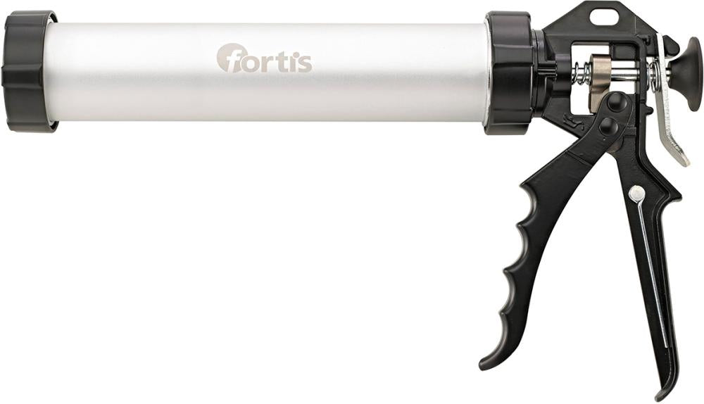 Profi silicone cartridge gun, with 3 tips, 310/400ml, FORTIS