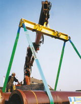 Chinga de ridicat cu bucle ranforsate, 50mm, 1000kg, 2m, violet (LICHIDARE STOC) - sefira.ro