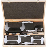 Set micrometre de exterior, 0-100mm, DIN863, FORUM - sefira.ro