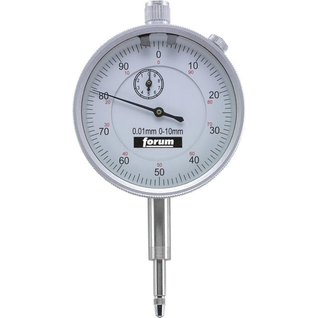 Ceas comparator de precizie, citire 0.01mm, 0-10mm, DIN878, FORUM - sefira.ro