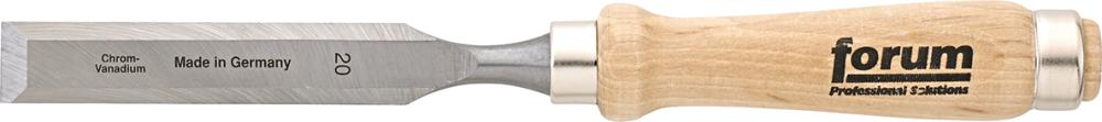 Wood chisel, with wooden handle, 4mm, FORUM