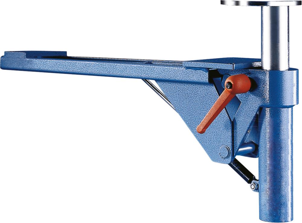 Height adjustment device, foldable for bench vise, 120mm, 112 between holes, FORUM