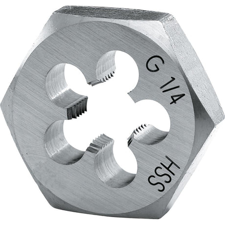 Filiera DIN382 HSS G 1/8"x28", 6 canturi, FORUM - sefira.ro