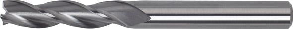 End mill, extra long, solid carbide, 3.0 mm, DIN6563 HA, FORUM