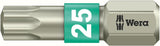 Bit dur 1/4", T 8 x 25 mm, TORX®, otel inoxidabil, DIN3126, 05071030001, WERA - sefira.ro