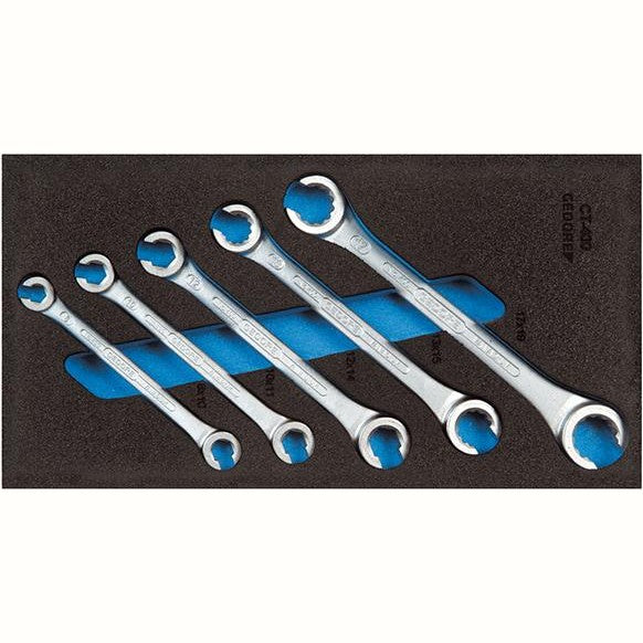 Modul chei inelare deschise, set 5 buc, 1500 CT1-400, GEDORE - sefira.ro