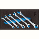 Modul chei inelare deschise, set 5 buc, 1500 CT1-400, GEDORE - sefira.ro