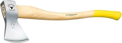 Forest axe, 1250g hickory tail 700m, blade 120mm, OCHSENKOPF