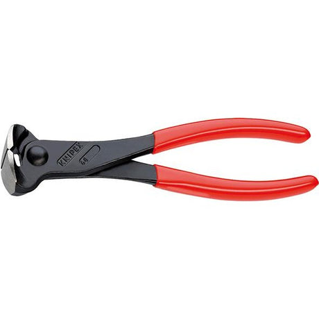 Cleste cu tais frontal, 180 mm, cap polisat, 68 01 180 EAN, KNIPEX - sefira.ro