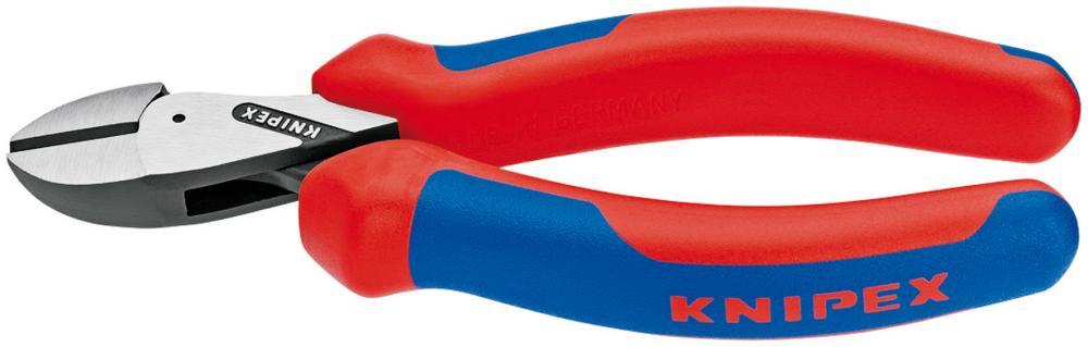 Compact side-cutting pliers X-Cut®, 160 mm, polished head, KNIPEX