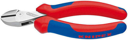 Compact side-cutting pliers X-Cut®, 160 mm, chrome-plated head, KNIPEX