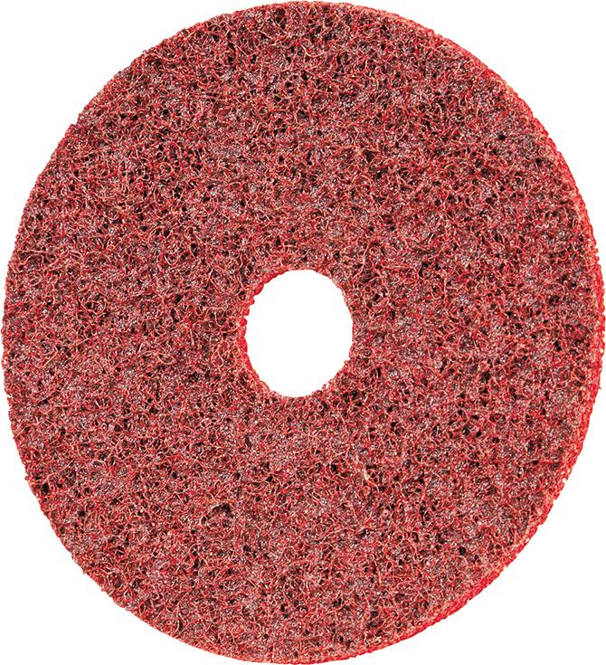 Abrasive disc for steel, cast iron, 115mm, hole 22.23mm, medium, red, FORUM