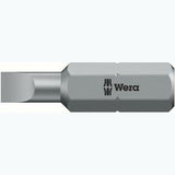 Bit dur 1/4", 3x0,5x25mm, pentru suruburi drepte, DIN3126, 05056200001, WERA - sefira.ro