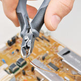 Cleste cu tais lateral protectie ESD, pentru electronisti Super Knips®, 125mm, 78 13 125 ESD, KNIPEX - sefira.ro