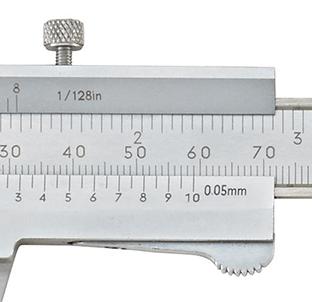 Subler 150mm, varf 40mm, cire 1/20mm, DIN862, DUOFIX, PREISSER