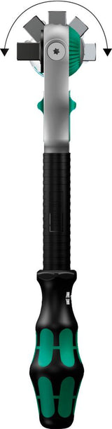 Antrenor cu clichet 1/2", Zyklop Speed, 72 dinti, 277 mm, unghi 5°, 05003600001, WERA - sefira.ro