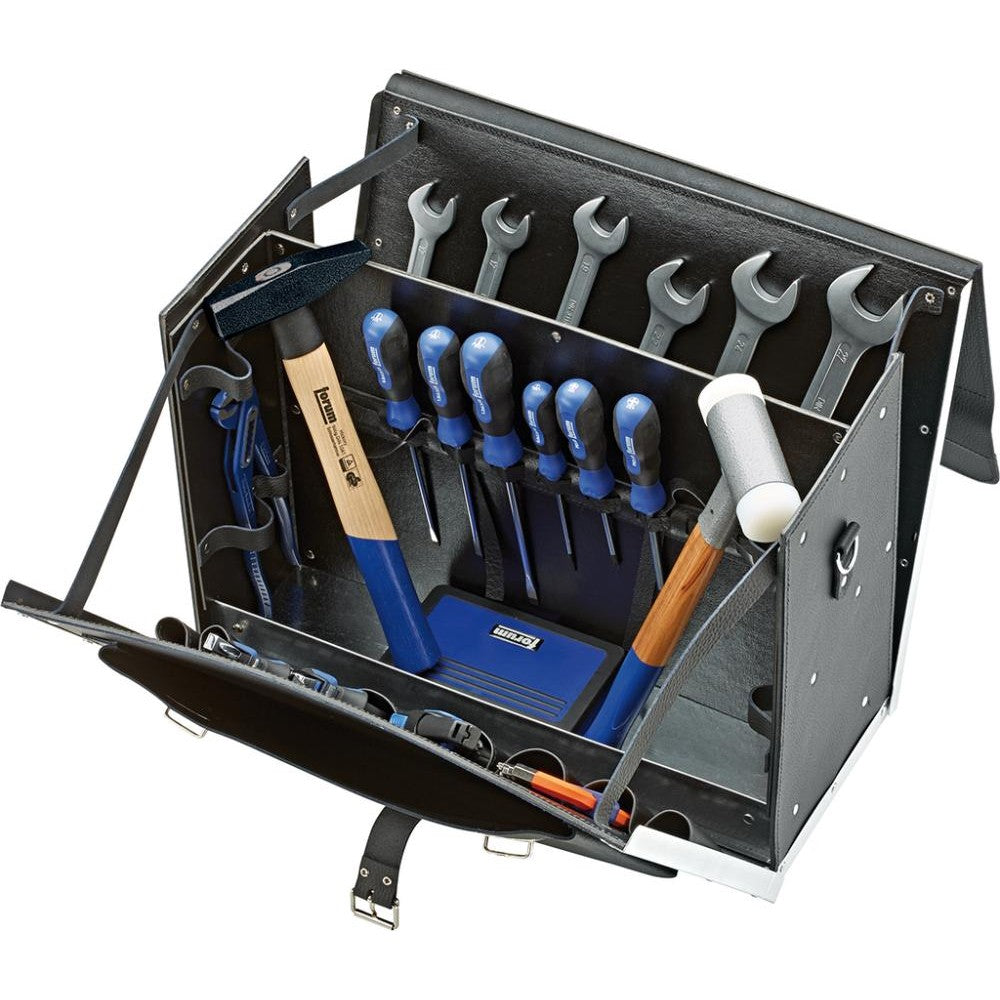 Geanta pentru scule, din piele, 33l, 450x190x340mm, FORUM - sefira.ro