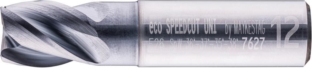 Solid carbide drill bit, ecoSpeedcut-Universal, ALUNIT-S®, Ø 4mm, DIN 6535-HA, MAYKESTAG